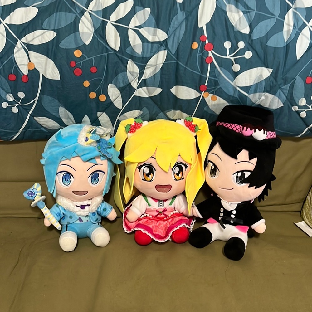 Official Inquisitor Master Strawberry Shortcake plush set